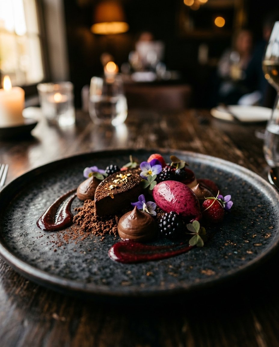 Food plating content sample